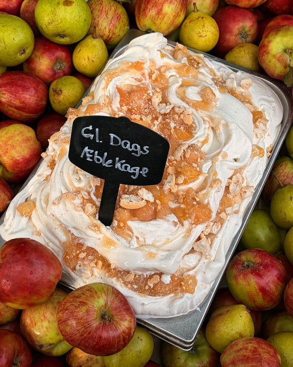 Sorbet og æbler