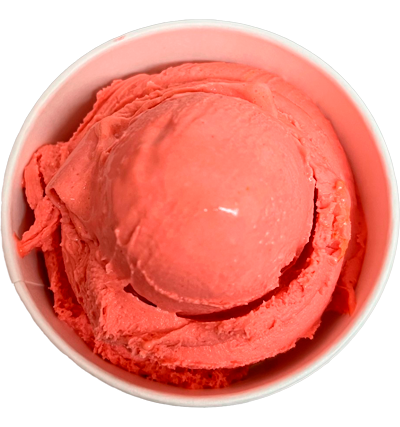 Hindbær sorbet