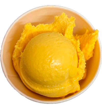 Mango sorbet